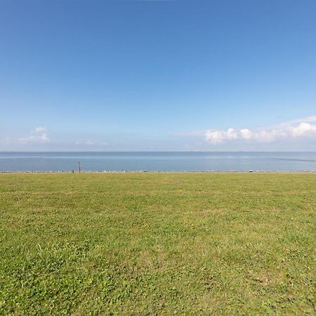 Apartment N14 Direkt Am Nordseedeich Mit Blick Auf Den See Nordstrand Extérieur photo