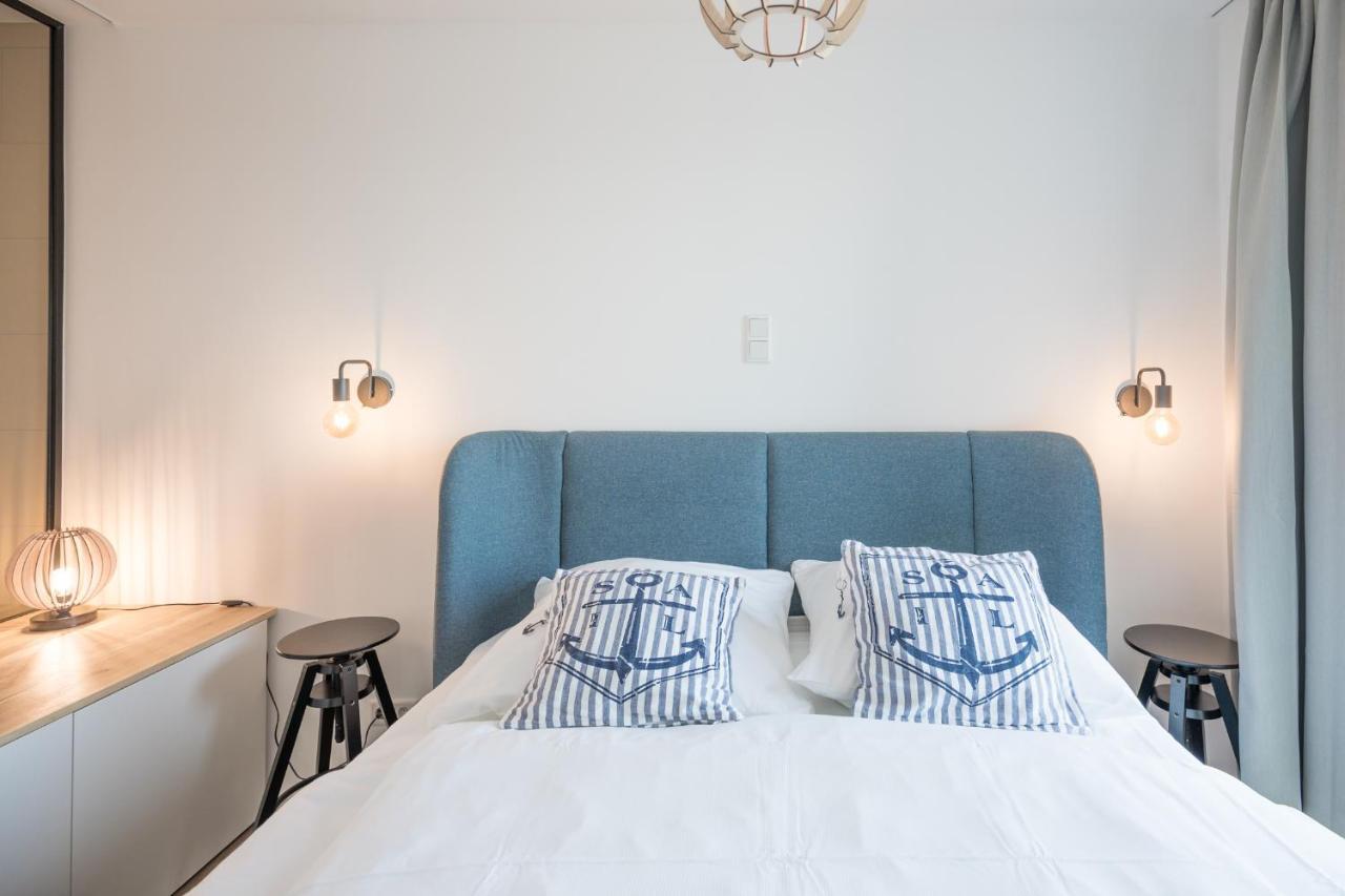 Apartment N14 Direkt Am Nordseedeich Mit Blick Auf Den See Nordstrand Extérieur photo